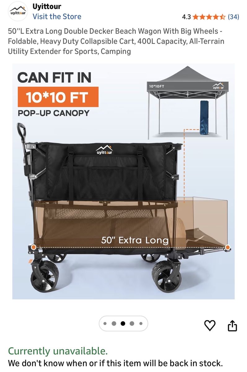 Large Double Decker Wagon