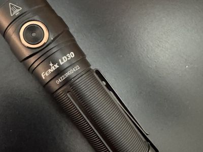 Fenix LD30 Compact 1600 Lumen Tactical EDC Flashlight with Clip