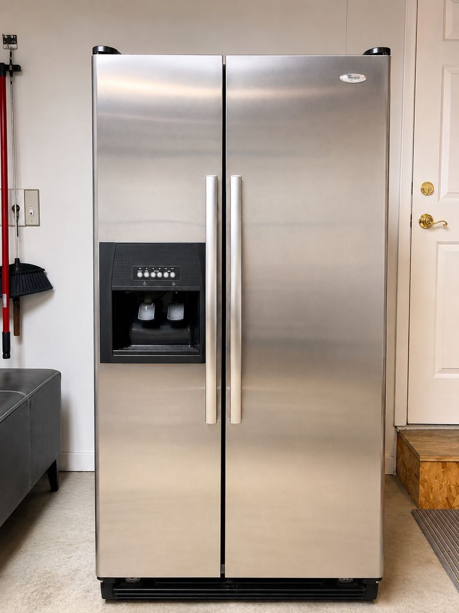 Whirlpool Stainless Side-by-Side Refrigerator