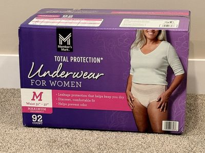 Disposable pull up underwear for women size medium