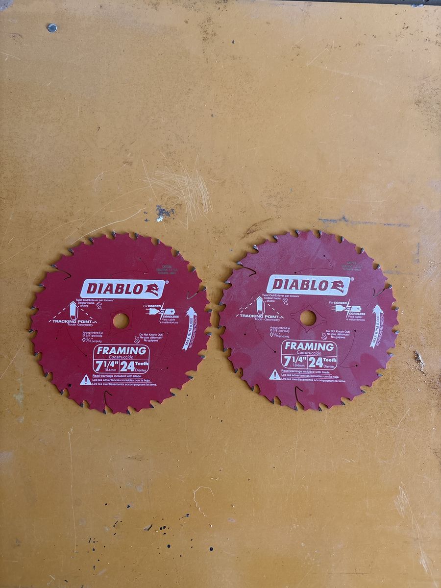 Diablo Circular Saw Blades 7 1/4"