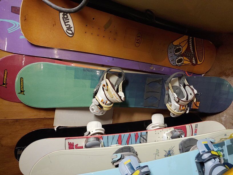 5150 snowboard Burton bindings