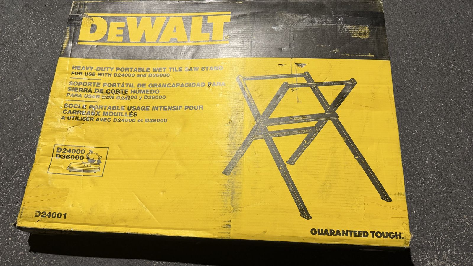 Stand for D2001 10 in. Wet Tile Saw