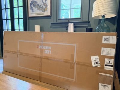ExBrite 84" LED Dimmable Bathroom Vanity Mirror - Anti-Fog Frontlit & Backlit