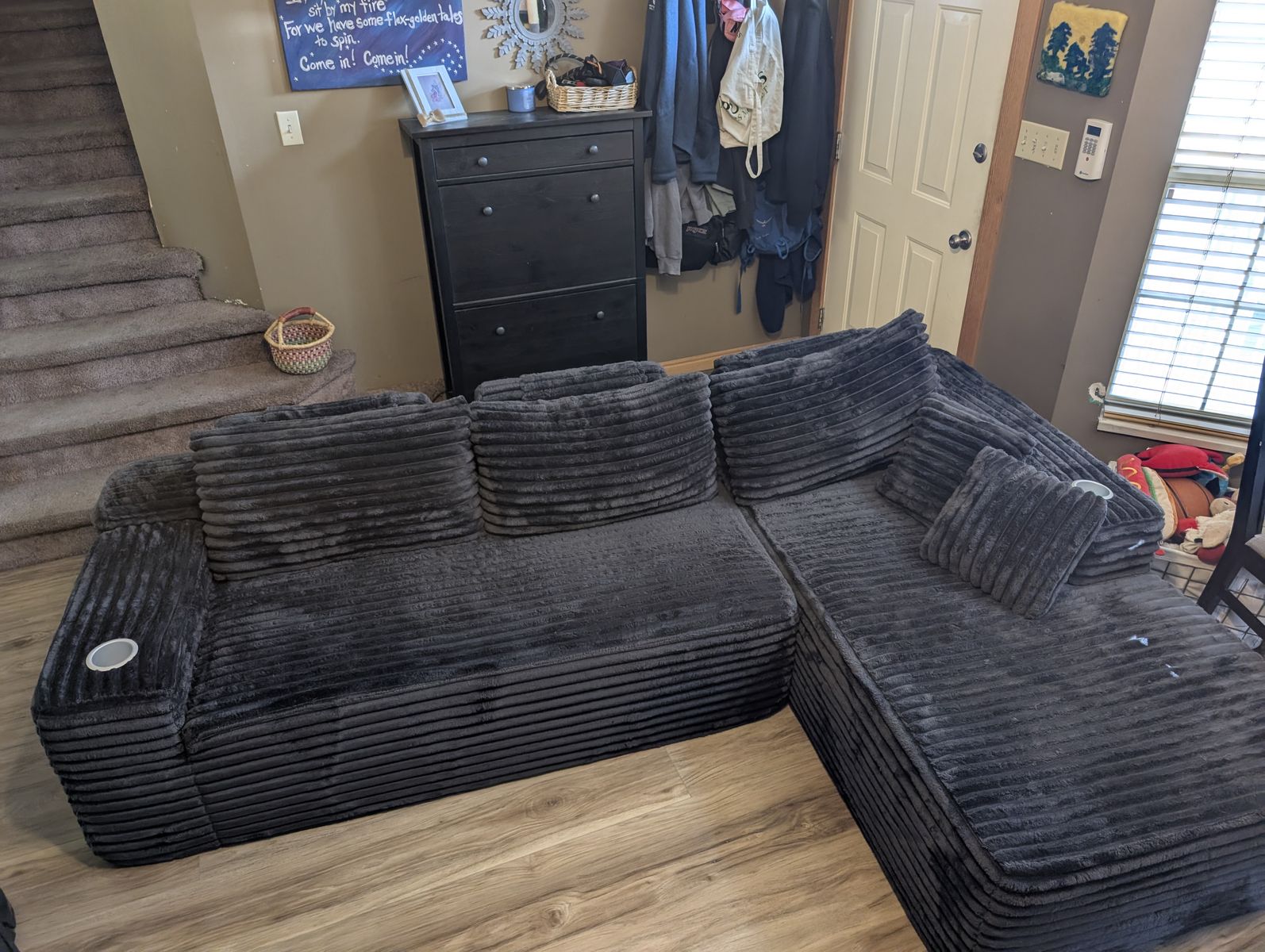 Sectional Boneless Couch