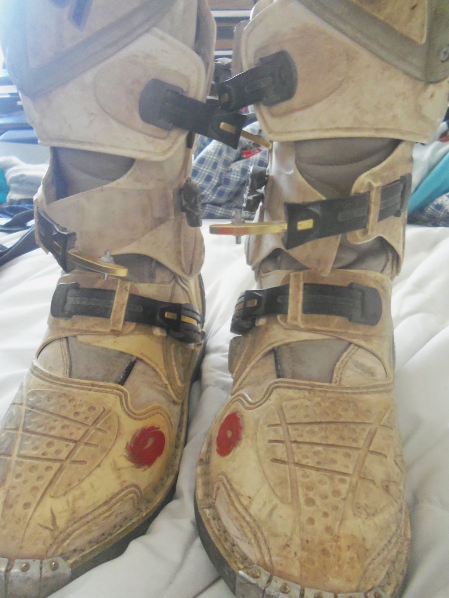 SIDI crossfire motocross bike boots size 8.5
