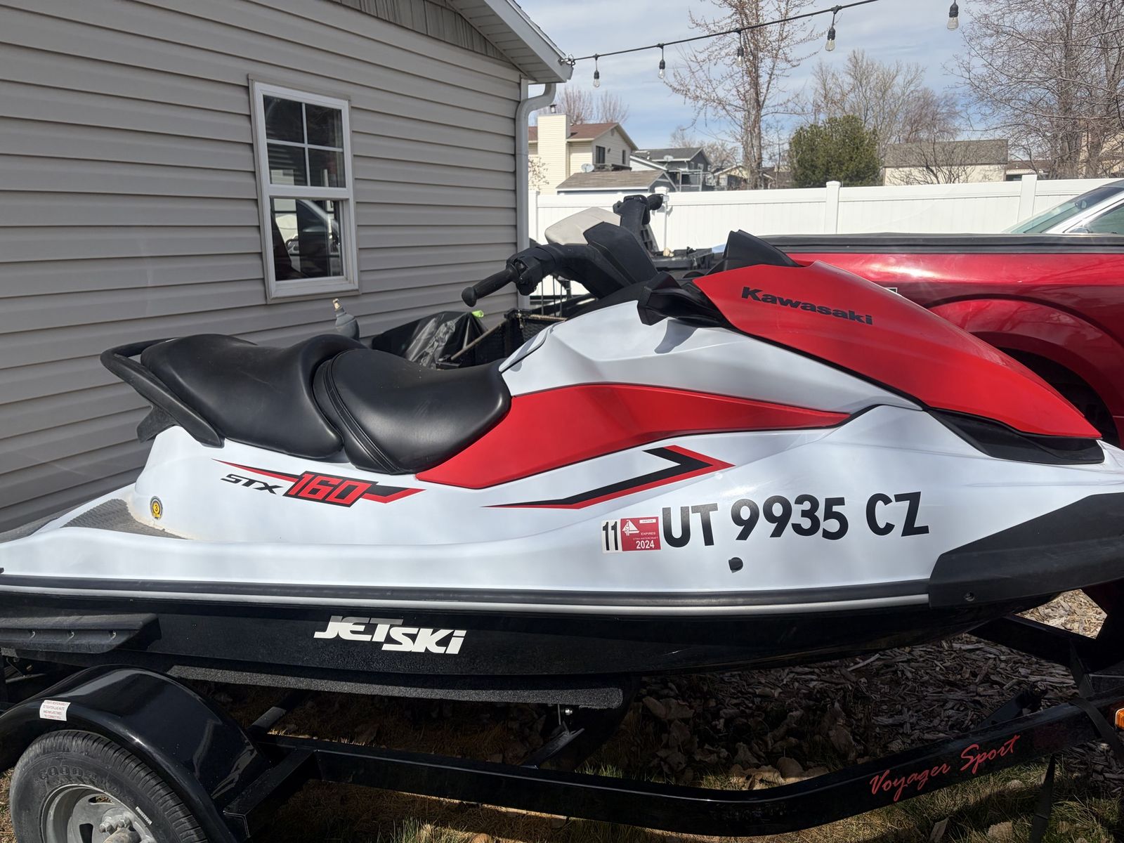 2021 Kawasaki Stx 160 **only 8 Hrs