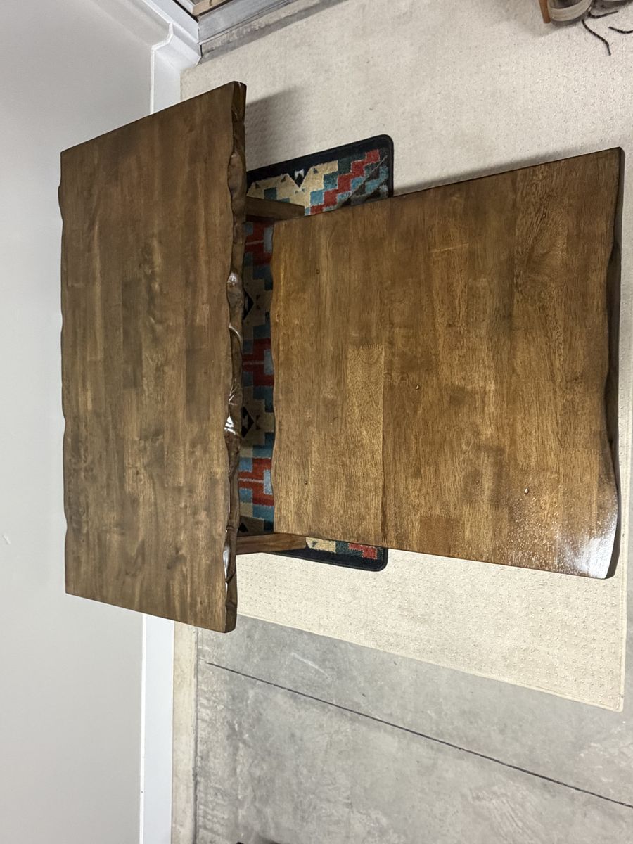 matching walnut tables