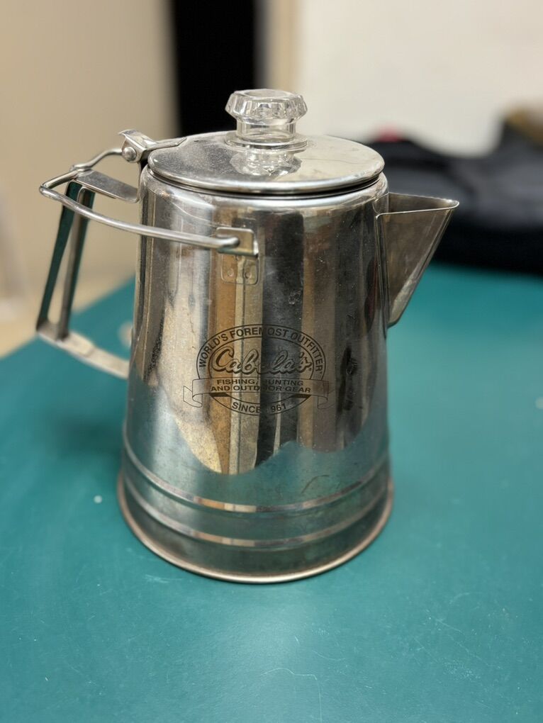 Cabelas large Coffee Pot