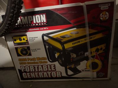 Champion Portable Generator