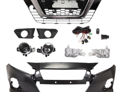 19-22 Nissan Altima front bumper Facia and light kit with harness and switch