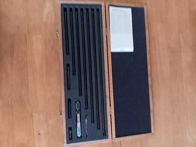 Mitutoyo Inside Micrometer 4.0" To 40" Wooden Case