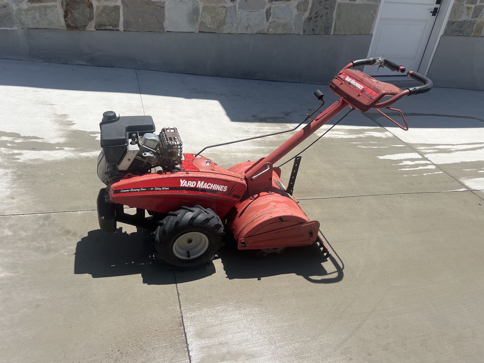 Yard Machines Counter Rotating Tine 14" Tiller for sale