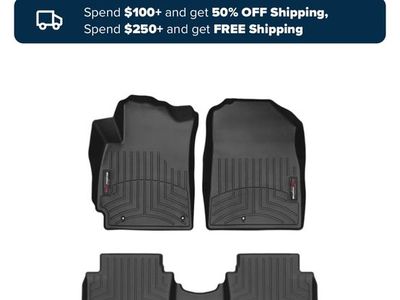 WeatherTech Floor mats/Rally Armor mud flaps for Hyundai veloster N