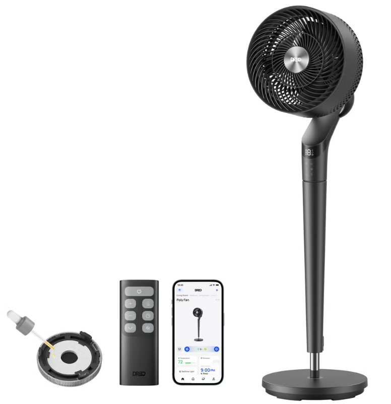 DREO DR-HPF020S TurboPoly Pedestal Fan 350S  1998534  #107243