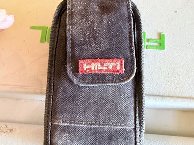 Hilti PMA 31 01 Red Laser Receiver with Black Pouch for Laser Level