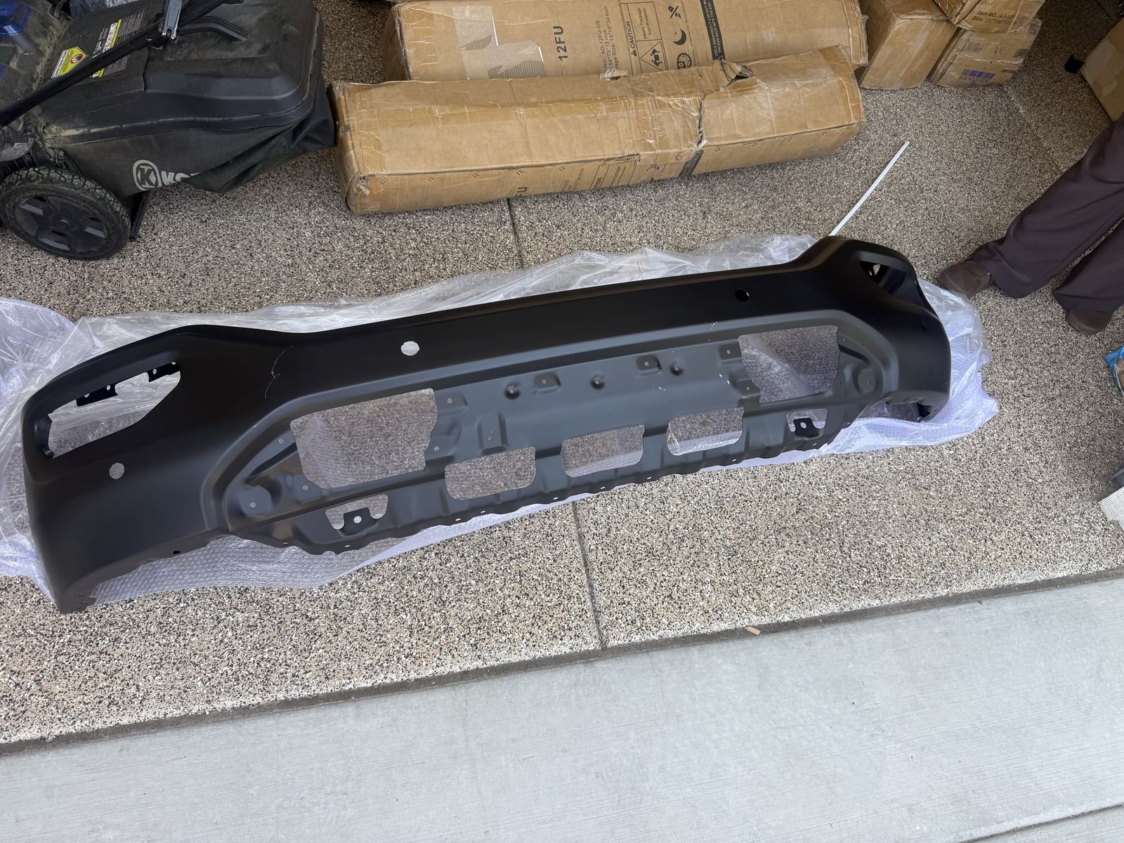 2016-2018 gmc sierra front bumper