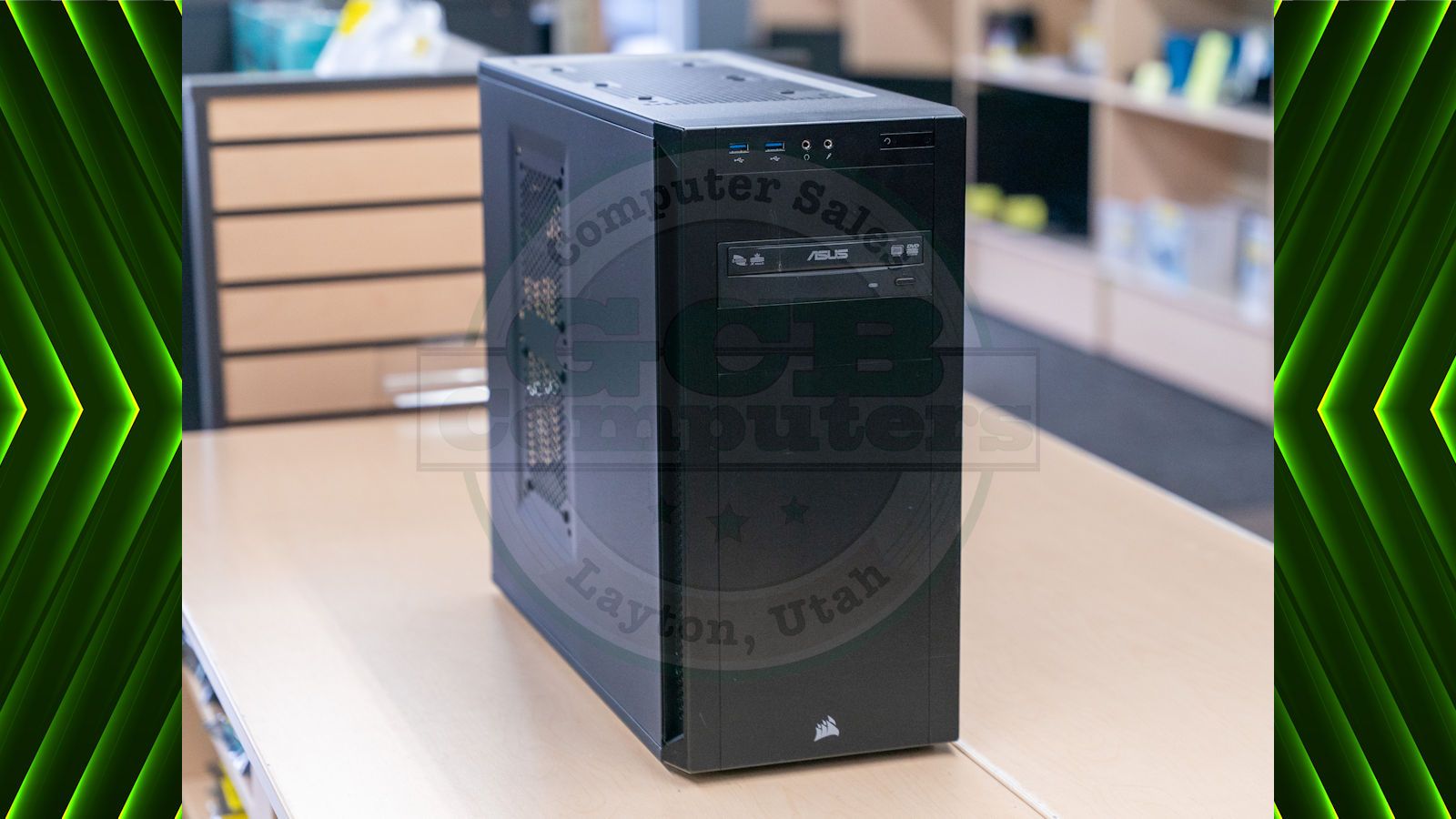 Custom i7-9700 Gamer 1TB SSD 32GB RAM RTX 4060Ti Windows 11 Gaming Computer Tower