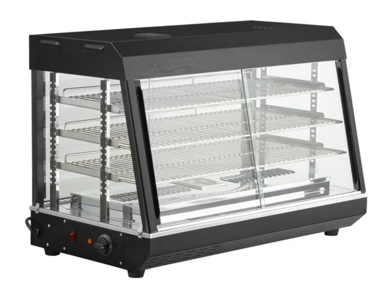 Avantco 36" Self/Full Service 3 Shelf Countertop Heated Display Case