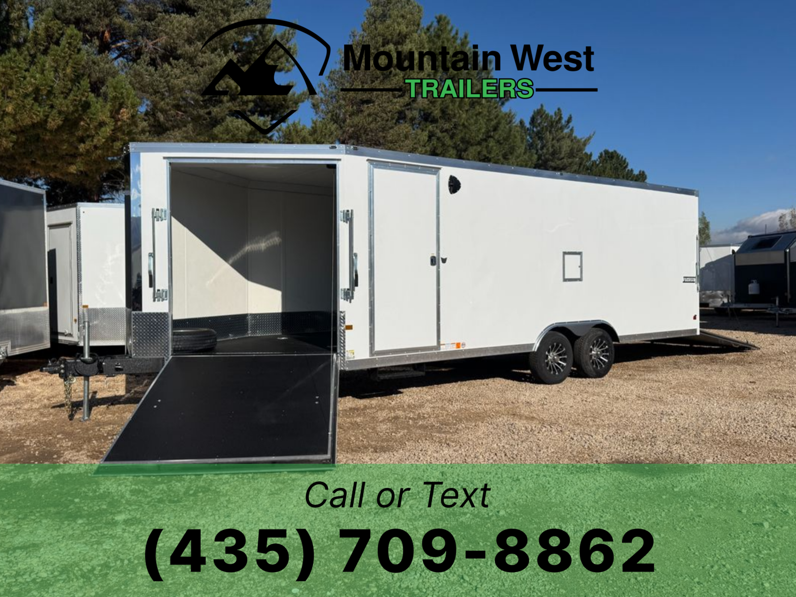 2026 Haulmark VENTURE 8.5X22+6' V-Nose Enclosed Snowmobile Trailer