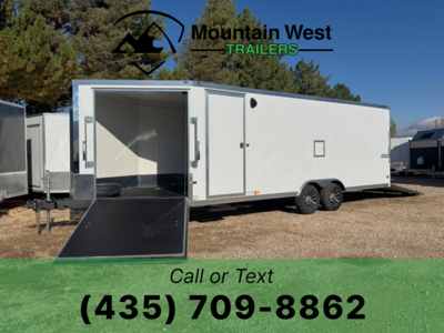 2026 Haulmark VENTURE 8.5X22+6' V-Nose Enclosed Snowmobile Trailer