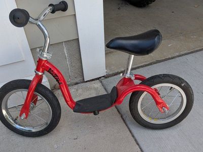 Kazam Red Balance Bike for Kids Used