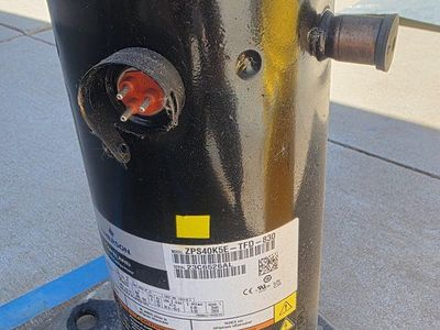 AC compressor Emerson Copeland ZPS40K5E-TFD-830 Scroll Compressor HVAC AC NEW open box. never installed.