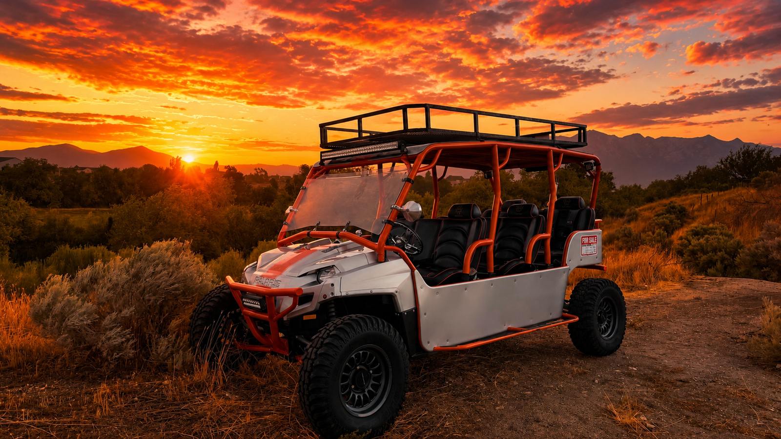 "GOLIATH" is One-of-a-Kind | 9-Passenger | Custom Polaris Ranger