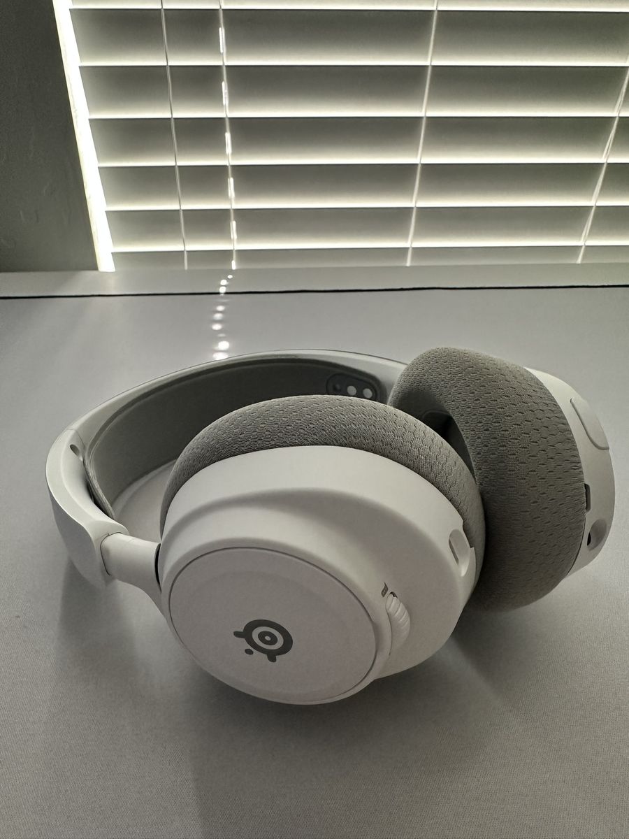 $150 OBO. SteelSeries Arctis 7+ Wireless Gaming Headset - White, DTS Headphone:X v2.0, 30-Hour Battery, Retractable Mic