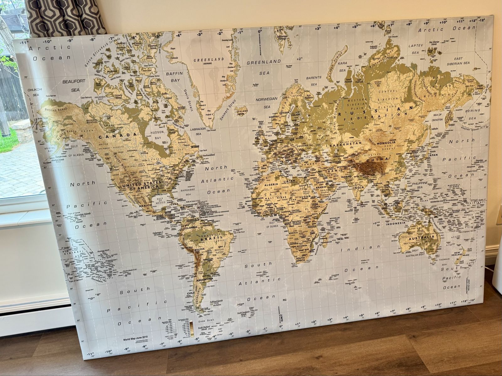 IKEA X-Large Wall map