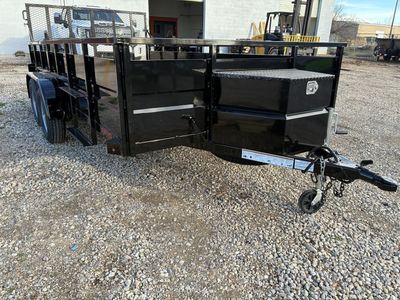 26 Echo 7x14 Tandem Landscape Trailers RENT/LEASE TO OWN LANDSCAPE.