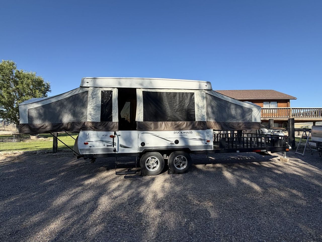 2013 Rockwood Toy Hauler Tent Trailer