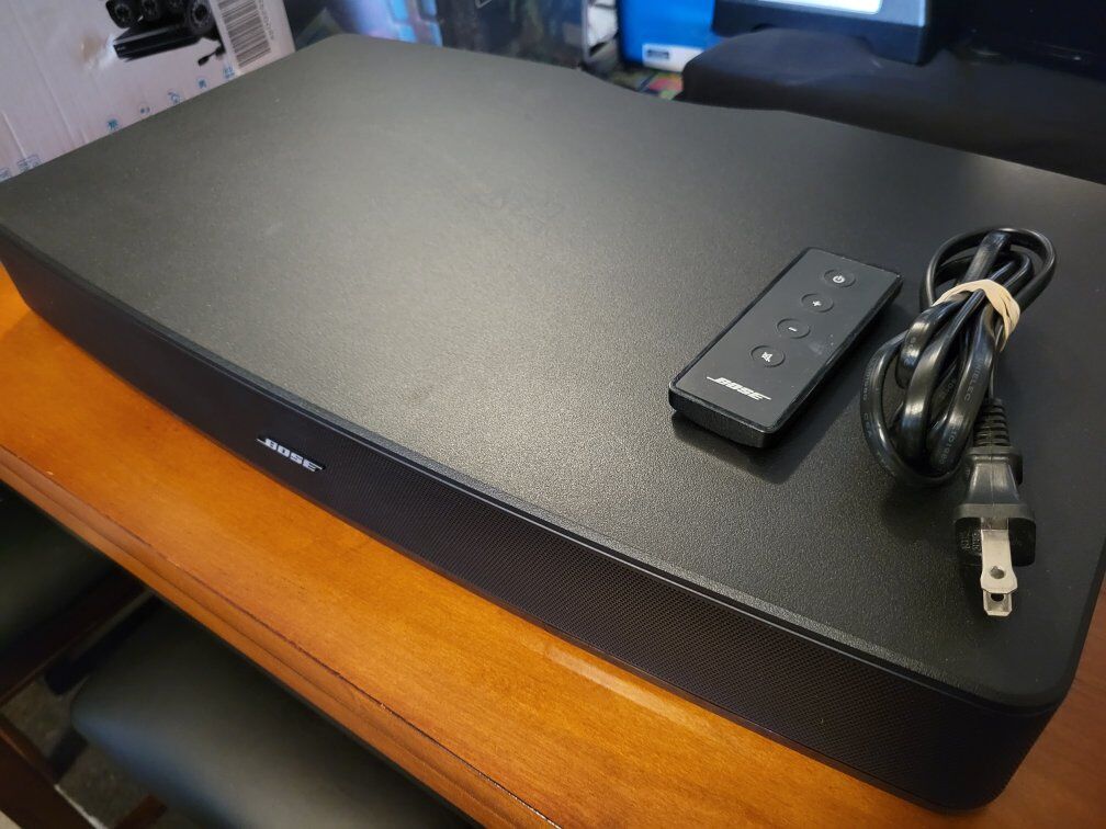 Bose Solo TV Sound System With Remote 100% Working