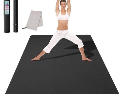 Large Yoga and Exercise Mat Set