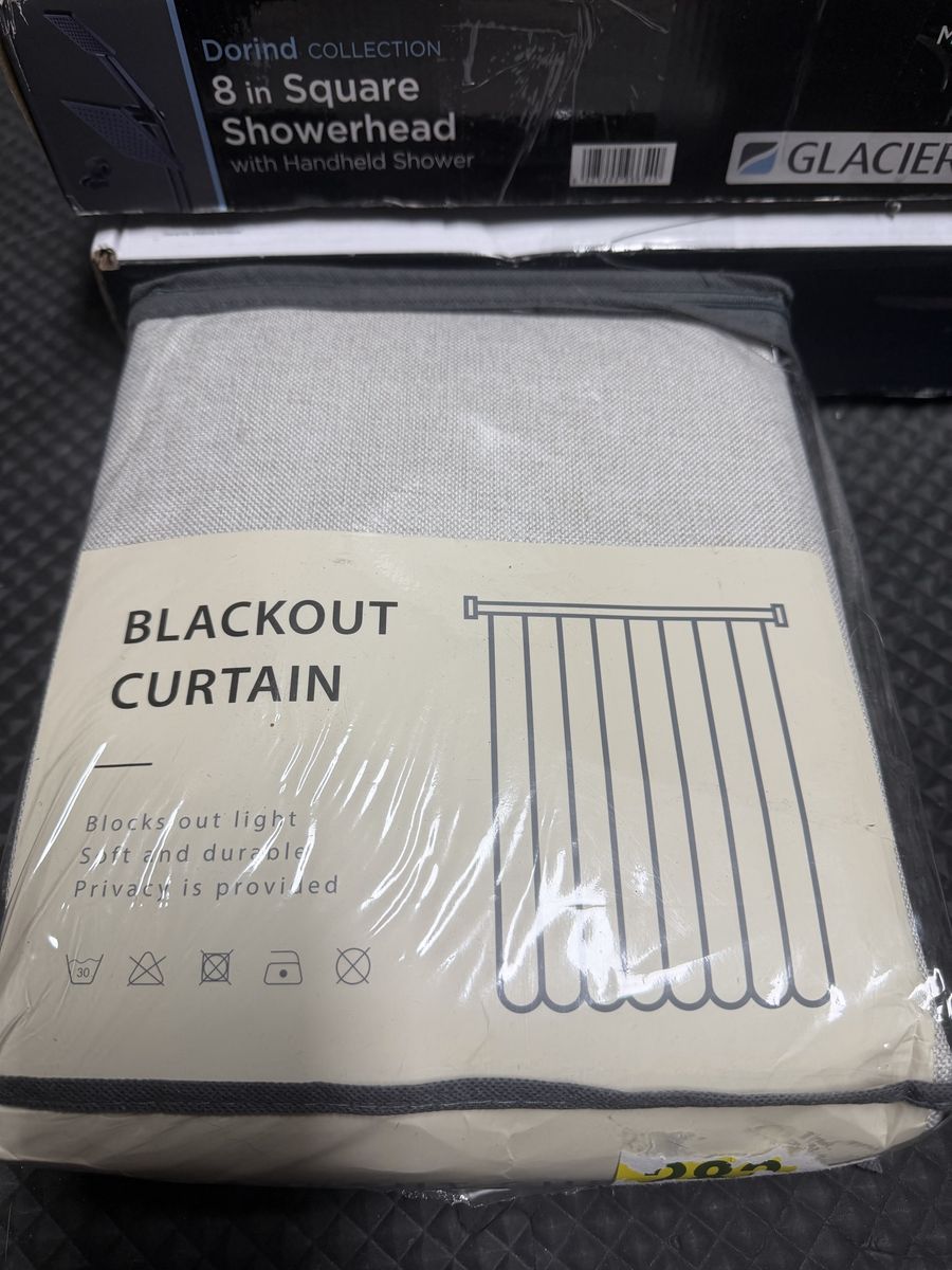 Blackout Curtain 50x84 Beige Light Blocking