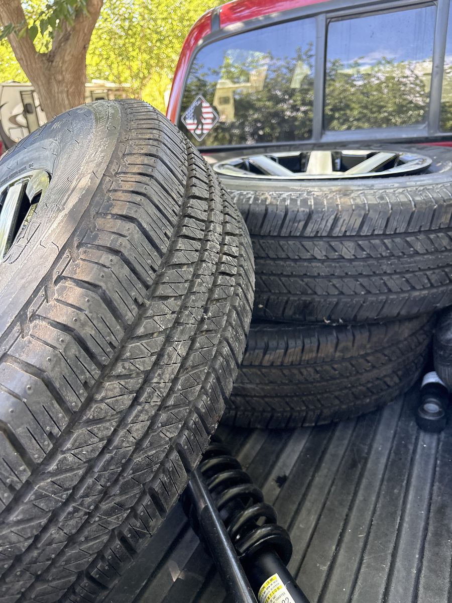 Tacoma TRD Off-Road Wheels & Tires (4) - 2023 OEM, 6-Lug, Excellent Condition