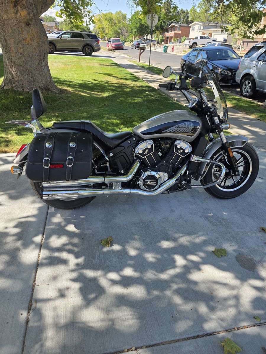 Indian Scout Sixty Motorcycle - Great Condition, Low Miles, Windshield, Saddlebags