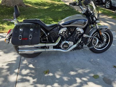 Indian Scout Sixty Motorcycle - Great Condition, Low Miles, Windshield, Saddlebags