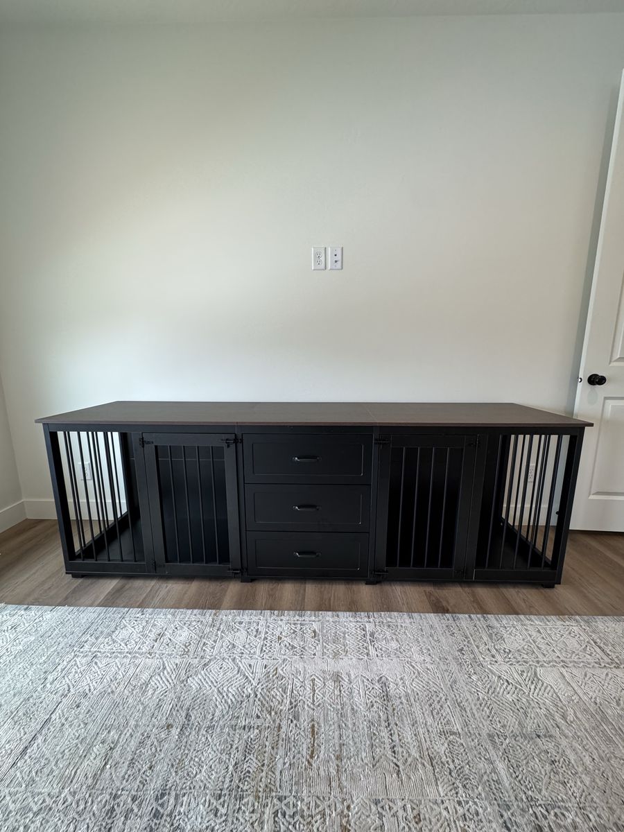 Large Double Dog Crate - Brand New