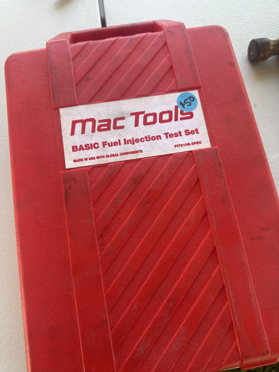 Mac Tools BASIC Fuel Injection Test Set FIT810B-SPEC