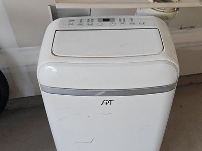 SPT Portable Air Conditioner with Window Vent Kit - White