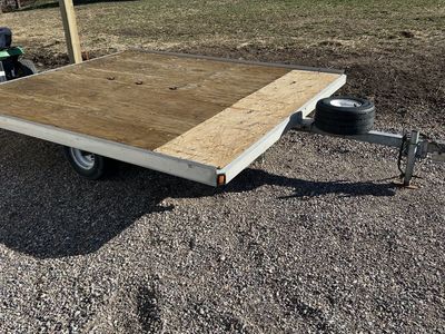 Aluminum Tilt Deck Trailer
