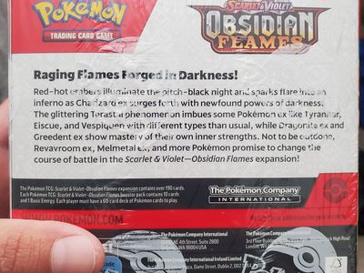 Obsidian Flames Booster Box