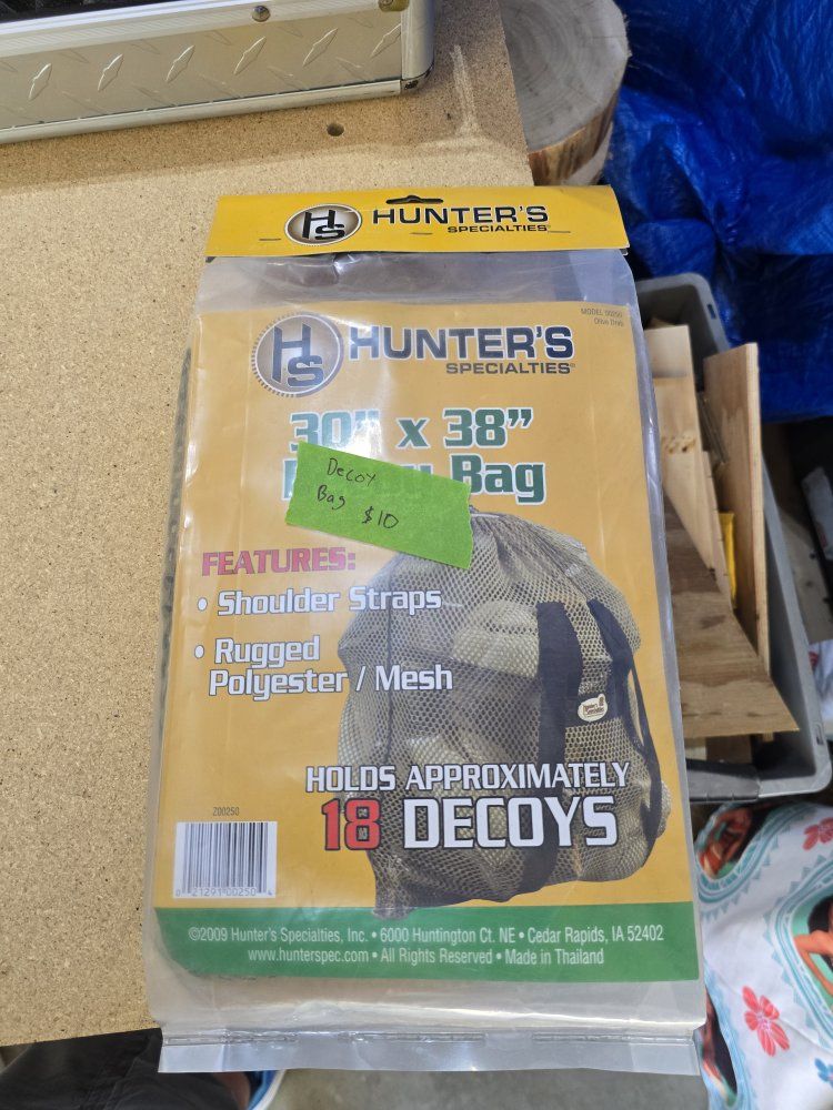 Hunter's Specialties 30" x 38" Mesh Decoy Bag - Holds Up To 18 Decoys