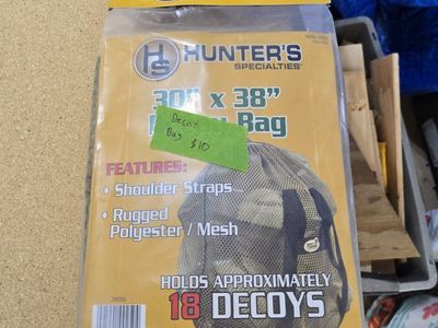 Hunter's Specialties 30" x 38" Mesh Decoy Bag - Holds Up To 18 Decoys