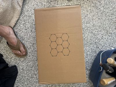 Garage Hex Lighting In Box