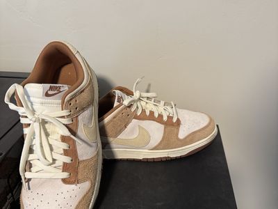Nike Dunk Low Medium Curry Sail Shoes - Men's Size 12
