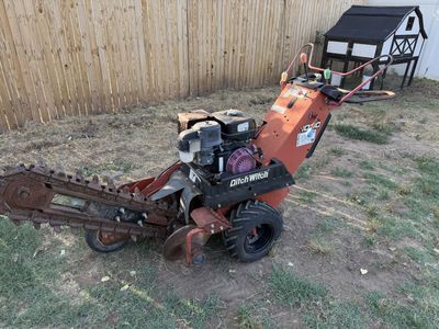 Ditch Witch Trencher Walk-Behind Ditcher, Gas Powered