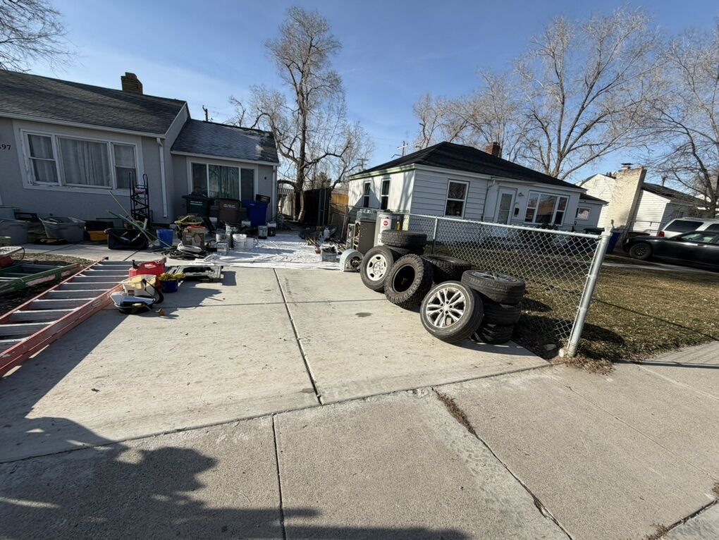 Yard Sale: Tools, Building materials, Wheels, Etc