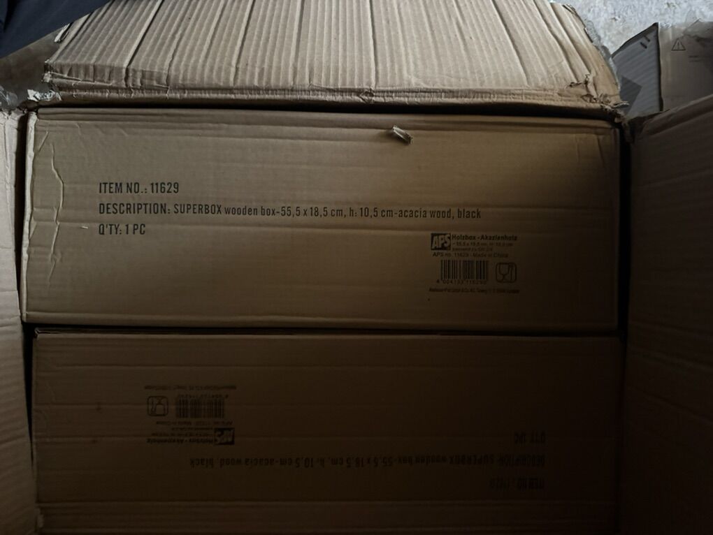 APS Superbox Wooden Display Crate